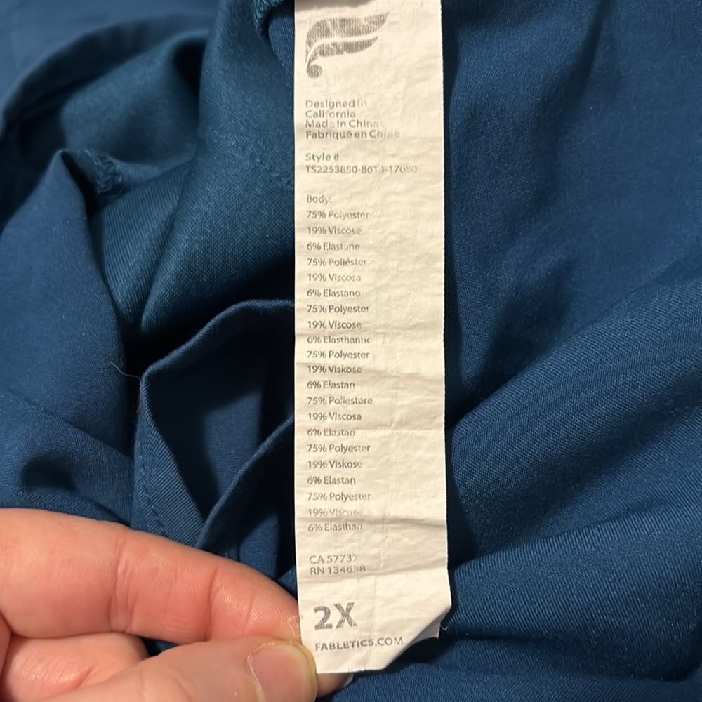 Fabletics Scrub Top - Picture 6 of 6